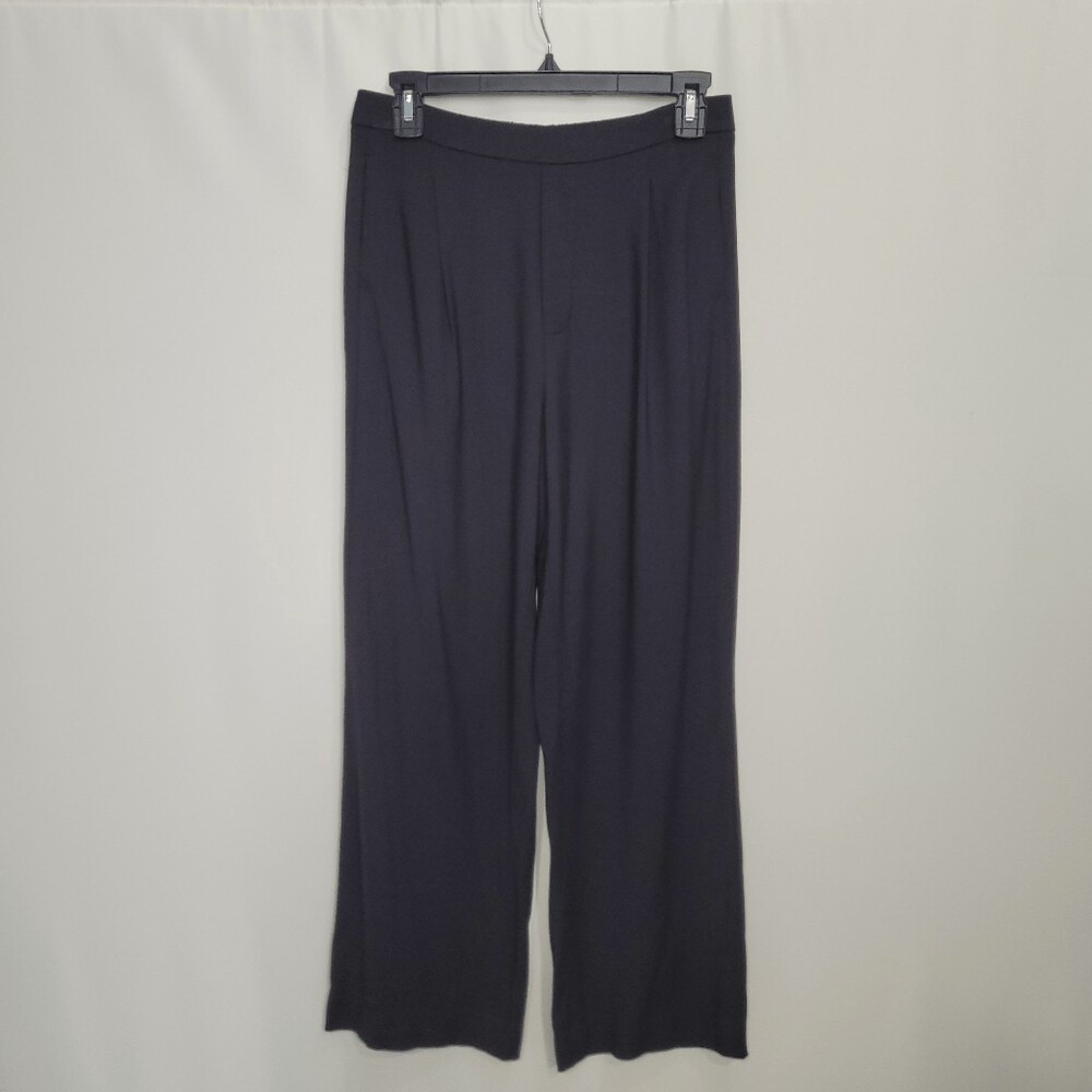 Vince Black Single Pleat Soft Pant Boyfriend Trouser